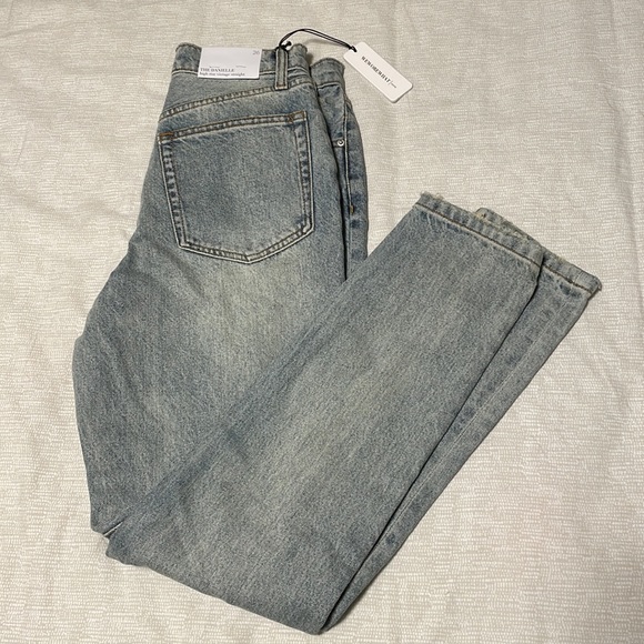 WEWOREWHAT “The Danielle” High Rise Straight Vintage - Picture 1 of 4